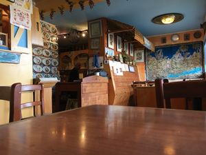 Interior at Paprika Cafe in Monterey