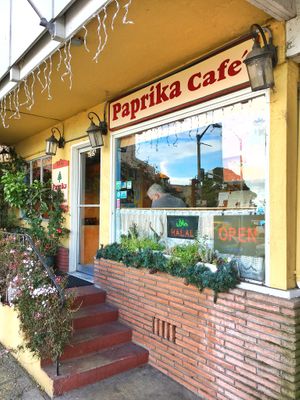 Exterior at Paprika Cafe in Monterey