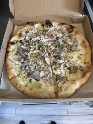 Vegan pizza to go with  at Beretta in San Francisco