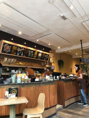 Bar  at Bagels & Beans in Deventer