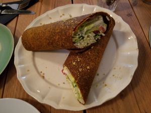 VLT Wrap, amazingly amazing :) at Zest for Life in Amsterdam