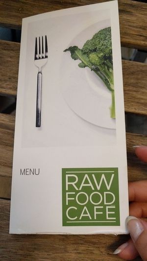 Volle menukaart! at Zest for Life in Amsterdam