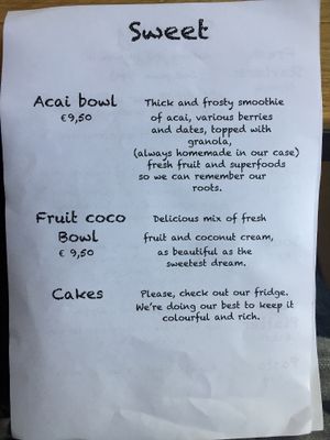 Sweet at Zest for Life in Amsterdam