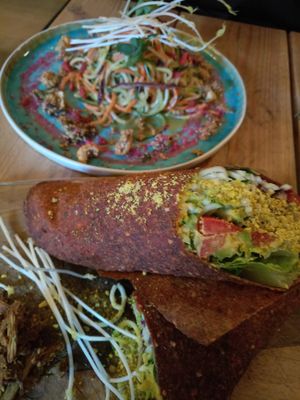 Zest Wrap was amazing  at Zest for Life in Amsterdam