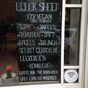 menu  at White Crow in Berlin