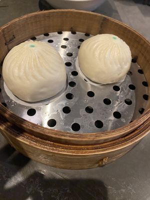 Vegan Woodear mushroom bun  at Din Tai Fung in Costa Mesa