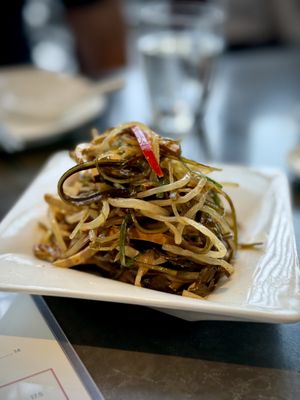 Seaweed & Beancurd Salad  at Din Tai Fung in Costa Mesa
