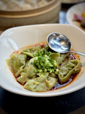 Vegan Spicy Wontons  at Din Tai Fung in Costa Mesa