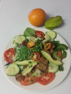 Have you ever tried this green Avocado Salad... at Loving Vegan Market & Cuisine in Winter Park