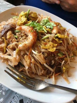 pad thai  at Loving Vegan Market & Cuisine in Winter Park