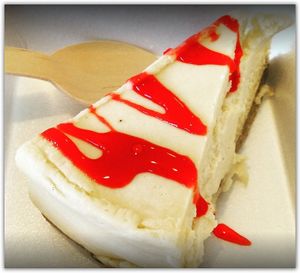 ***TOP 5 
Yummy vegan cheese cake :  ) at Loving Vegan Market & Cuisine in Winter Park