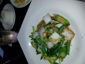 vegetables at Bangkok House in New York City