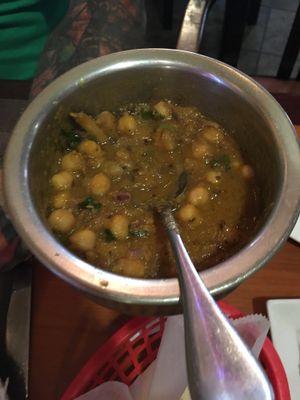 Punjabi chana masala  at Royal India in Port Charlotte