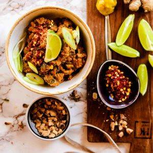 Curry with lots of spices at Bijzonder in Maastricht