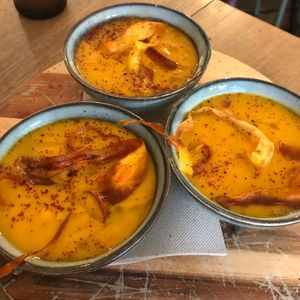 Sweet potato soup at Bijzonder in Maastricht