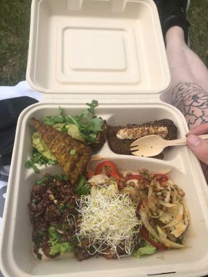 Take away picnic  - all vegan at Bijzonder in Maastricht