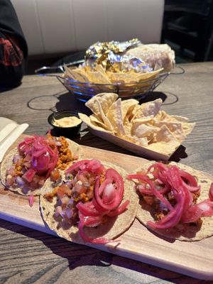   at Los Tacos in Bergen