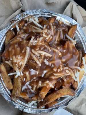 Original Poutine  at Poutineville in Quebec