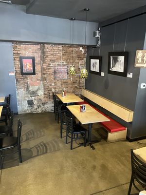 Lower level   at Poutineville in Quebec