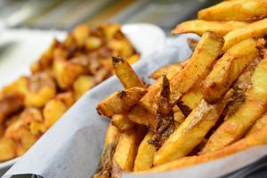 Fries at Poutineville in Quebec