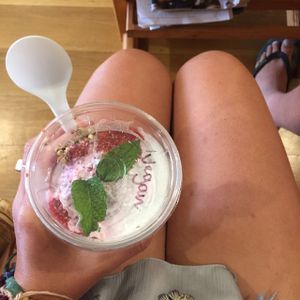 vegan raw granola at Orange Frog in Paihia