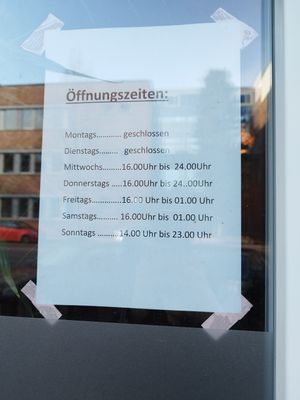  at Cafe Trotzdem in Moenchengladbach