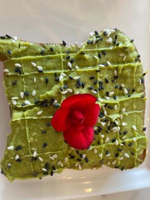 Avocado toast. Delicious.  at Pure Food and Juice in Tulsa