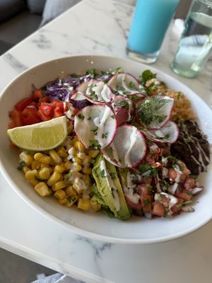 Mexican bowl  at Pure Food and Juice in Tulsa