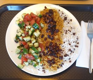 Vegani Addas Polo at Philo Cafe in Saarbrucken