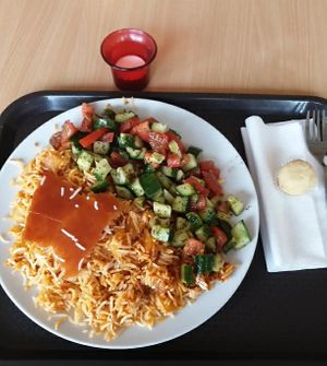 Vegani Esstambali Polo at Philo Cafe in Saarbrucken