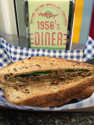 Breakfast Toastie at Bia Kitchen Vegan Diner - Food Stall in Norwich