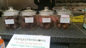energy balls at Bia Kitchen Vegan Diner - Food Stall in Norwich