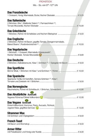 Breakfast at Ferbers in Aachen