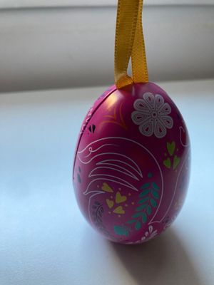 For Easter they do these cute little egg boxes filled with vegan chocolates! at Ara Chocolat in Paris