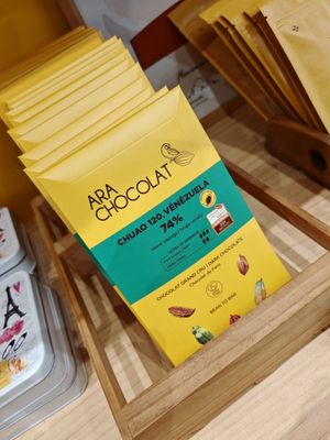 New packaging at Ara Chocolat in Paris