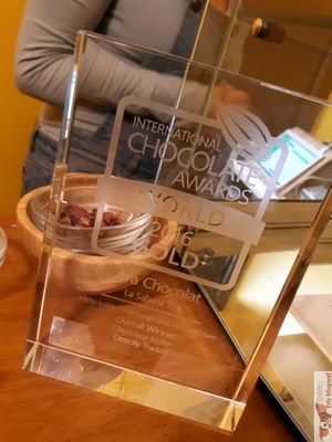 Winnning at Ara Chocolat in Paris