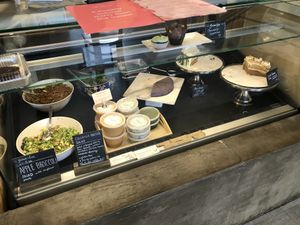 Showcase after the sunday rush at Half-Peach Bakery & Cafe in Louisville