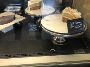 Cakes at Half-Peach Bakery & Cafe in Louisville