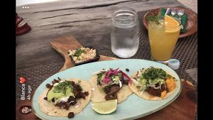 Tacos at Charly's Vegan Tacos - Food Truck in Tulum