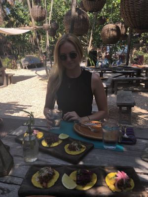 Great vibe at Charly's Vegan Tacos - Food Truck in Tulum