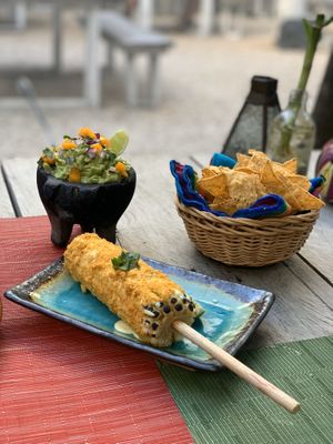 Gauca-Mango at Charly's Vegan Tacos - Food Truck in Tulum