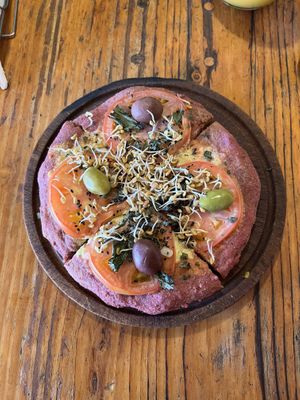 Pizza Napolitana   at Curcuma in El Chalten