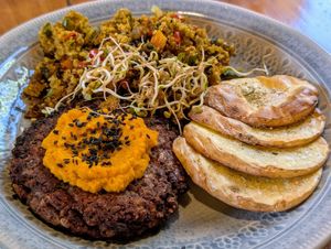 Hamburguesa at Curcuma in El Chalten