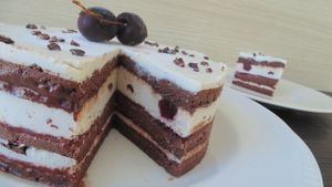 Luscious Black Forest  at Jo's Delights in Mellieha