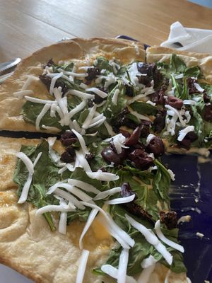 Cream sauce pizza very good  at Root in Lancaster