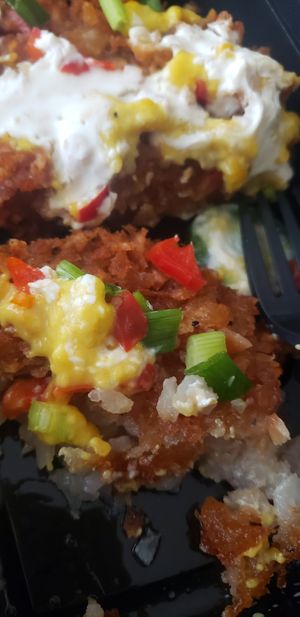 Hashbrown stack. at Root in Lancaster