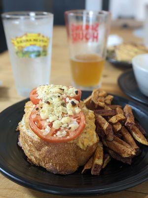 Blue cheese seasonal sandwich at Root in Lancaster