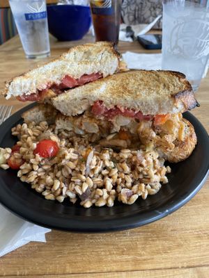 Cauliflower sandwich  at Root in Lancaster