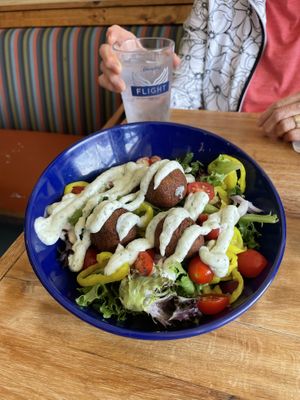 Falafel bowl  at Root in Lancaster