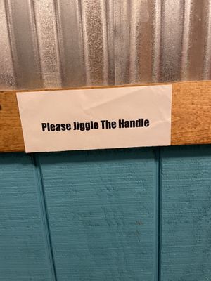 Please jiggle the handle!  at Root in Lancaster